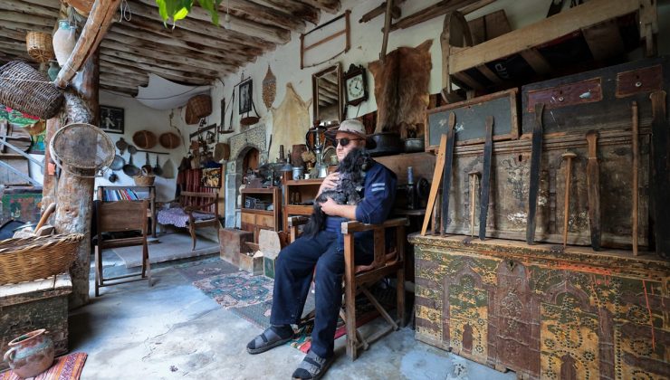Adana’da 30 yıl şalgam toptancısı olan adam, Darende’de 3 asırlık konakta yaşıyor
