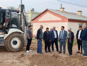 Adıyaman Kahta’da Kaymakam Soysal, Bağbaşı ve Gökçe’de altyapı çalışmalarını inceledi