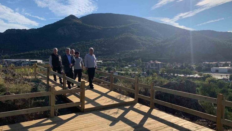 Amasya’da çocuklara doğa bilinci kazandıracak orman okulunun yapımı sürüyor
