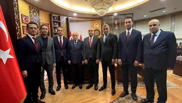 Ankara 2 No’lu Baro Başkanı Üçüncü, MHP Genel Başkanı Bahçeli’yi ziyaret etti