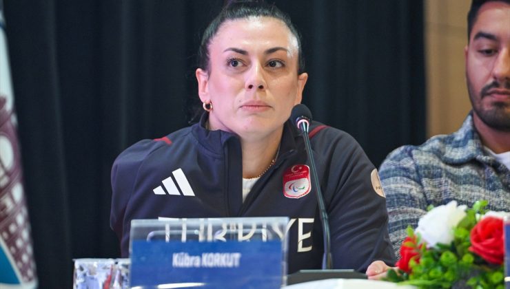 Ankara’da para milli sporcular Sağlık Bilimleri Üniversitesi’nde öğrencilerle buluştu