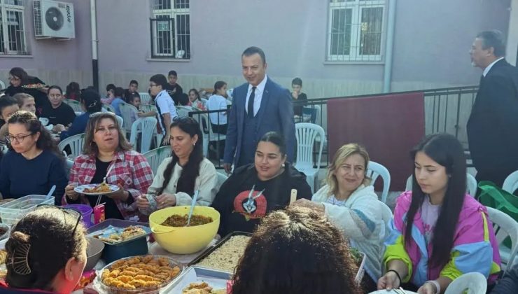 Aydın Yenipazar’da ilkokul öğrencileri sağlıklı beslenme kahvaltısında buluştu