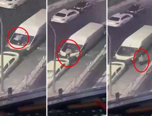 Ayrılığı kabullenemedi, eski sevgilisinin aracını bu hale getirdi! Saldırı anları kamerada