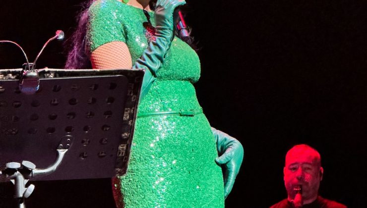 Ayşegül Aldinç, Fişekhane konserinde sevilen şarkılarını 2 saat seslendirdi