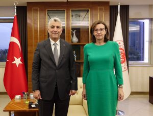 Bakan Bolat, Birleşik Krallık Büyükelçisi Anderson ile STA kapsamını görüştü