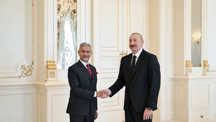 Bakü’de Aliyev, Hindistan Dışişleri Bakanı Jaishankar’dan Modi’nin selamını aldı