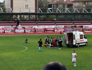 Bartın’da maçta kalp krizi geçiren 35 yaşındaki futbolcu tedaviye alındı