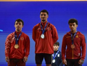 BARÜ’lü halterciler Avrupa Şampiyonası’ndan 5 madalyayla döndü, Yılmaz rekor kırdı