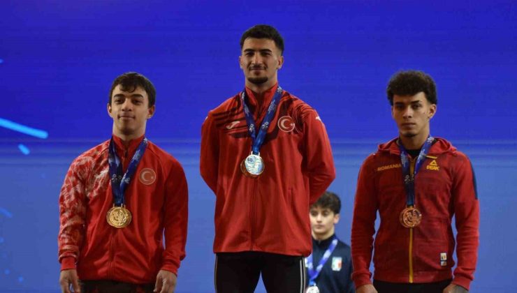 BARÜ’lü halterciler Avrupa Şampiyonası’ndan 5 madalyayla döndü, Yılmaz rekor kırdı