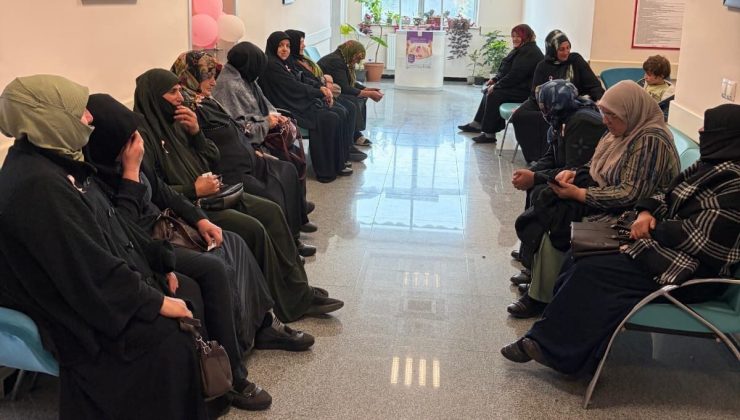 Bayburt İl Sağlık Müdürlüğü köylerdeki kadınları evden alıp kanser taramasına götürdü