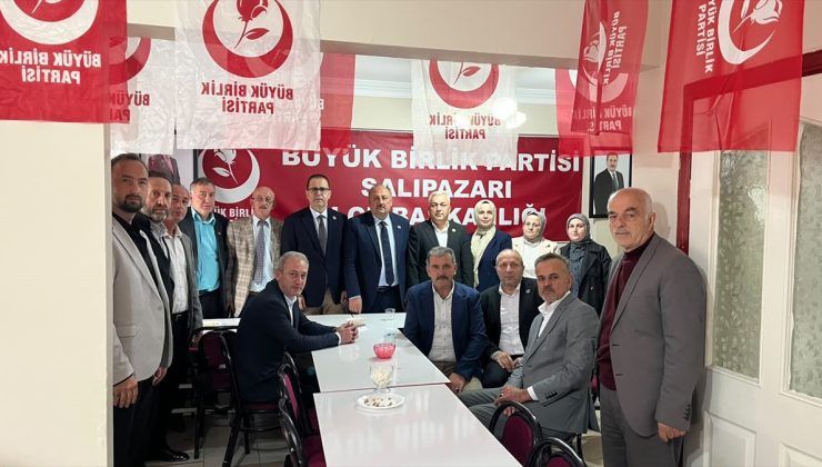 BBP Samsun İl Başkanı Şahin, Salıpazarı’nda teşkilat ve belediye ziyaretleri yaptı