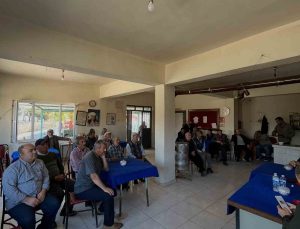 Bilecik’in Alpagut köyünde Tarım Müdürü Ayvalık çiftçileri dinledi
