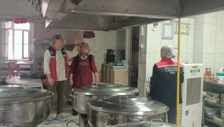 Bozdoğan’da okul kantinleri ve yemek firmaları Tarım ve Orman ekiplerince denetlendi