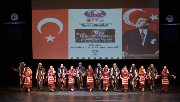 Büyükçekmece Kültür ve Sanat Festivali, En İyi CIOFF Türkiye Festivali ödülünü aldı