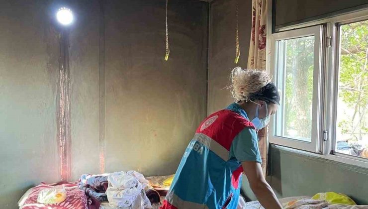 Çarşamba SYDV 160 vatandaşa evde bakım ve temizlik desteği sunuyor