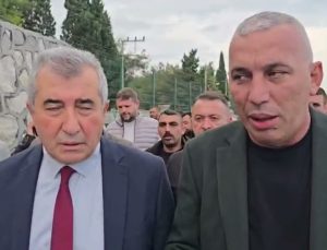 CHP’li Saraç, maaşları için Soma’dan Ankara’ya yürüyen madencilere destek verdi