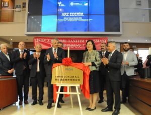 Çinli döküm firması Edirne Uzunköprü’de 40 milyon dolarlık tesis kuracak