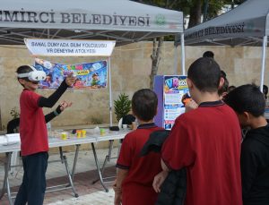 Demirci’de TÜBİTAK destekli BilimFest 3 gün, 26 atölyeyle başladı