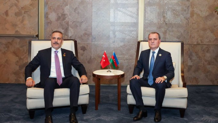 Dışişleri Bakanı Fidan, Bakü’deki 7. CICA Zirvesi’nde Bayramov ile görüştü