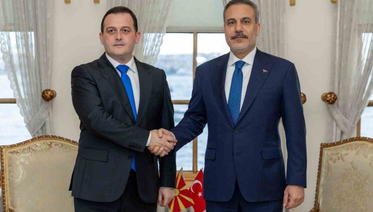 Dışişleri Bakanı Fidan, Kuzey Makedonya Devlet Bakanı Zeynula ile basına kapalı görüştü