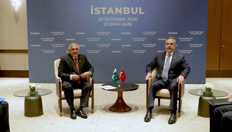 Dışişleri Bakanı Fidan, R4+E3 kapsamında Pakistanlı mevkidaşı Dar ile görüştü