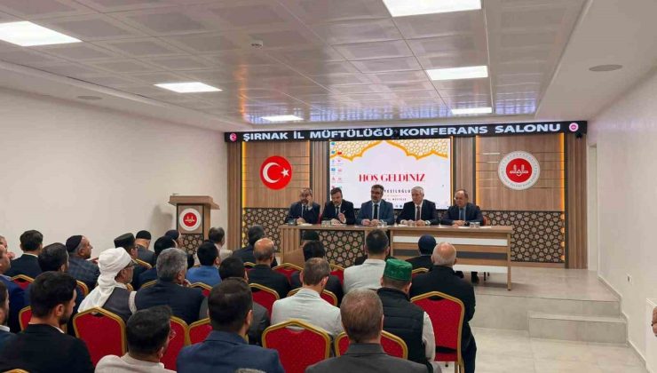 Diyanet’in Şırnak’taki saha buluşmasında din hizmetleri istişare edildi