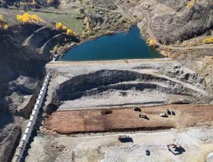 DSİ 22. Bölge Müdürü Fatih Kişi, Bayburt Demirözü’nde Petekli Göleti’ni inceledi