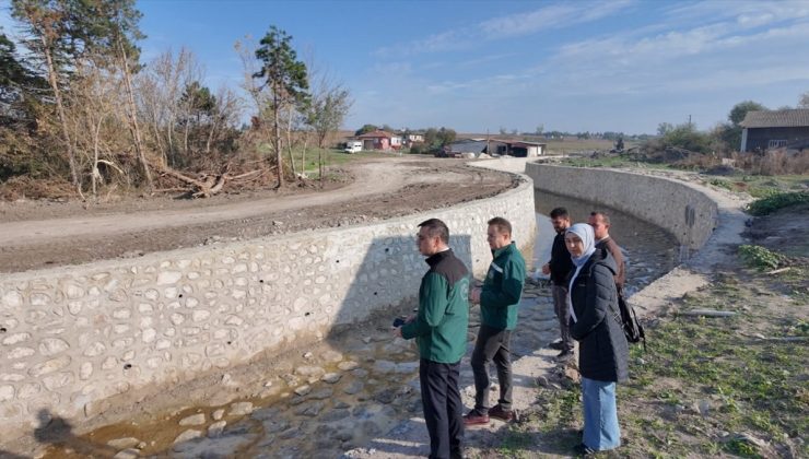 DSİ, Tekirdağ Saray Göçerler’de dere ıslahının 1520 metrelik bölümünü tamamladı
