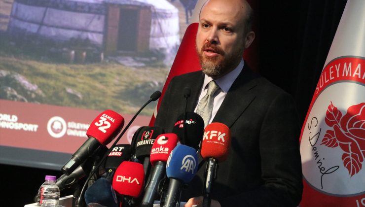 Dünya Etnospor Birliği Başkanı Erdoğan SDÜ’de gençlere emek ve sabır çağrısı yaptı