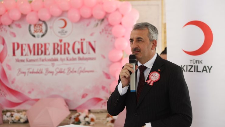 Edirne Valisi Sezer, Pembe Bir Gün etkinliğinde erken teşhisin önemini vurguladı