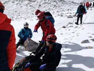 Erciyes Dağı’nda 3 bin 400 metrede antrenör Hasan Ali Şahin’in cenazesine ulaşıldı