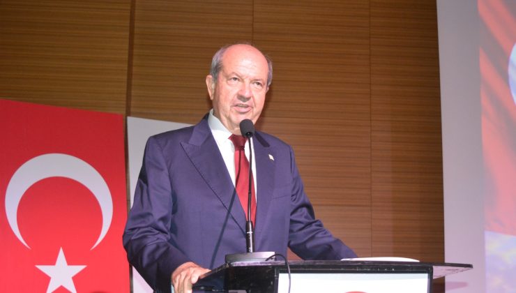 Ersin Tatar: Kıbrıs’ta bir anlaşma olacaksa bunun iki devlet temelinde olması gerekir
