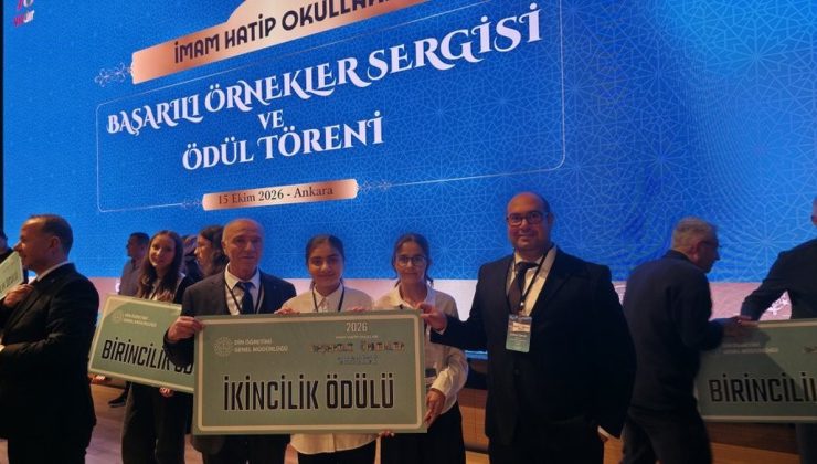 Eskişehir Kazım Karabekir İmam Hatip Ortaokulu OKU projesiyle Türkiye ikincisi oldu