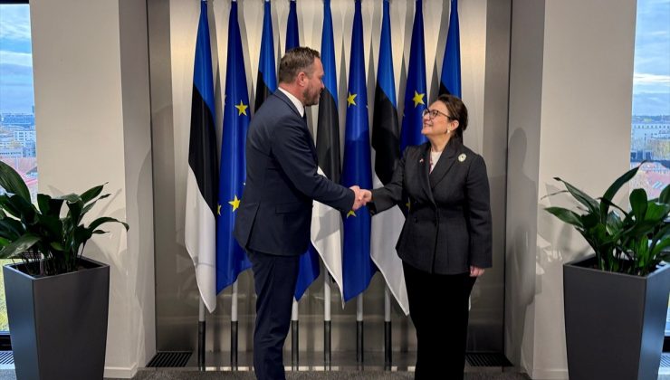 Estonya Dışişleri Bakanı Tsahkna, yeni Tallin Büyükelçisi Özçeri ile işbirliğini görüştü