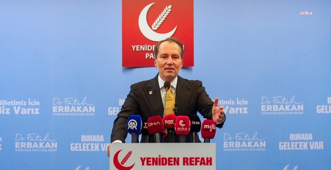 Fatih Erbakan, fon krizi soruşturmasının TBMM karma komisyonuna devredilmesini istedi