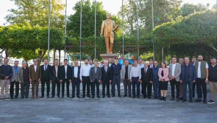 Finike’de Muhtarlar Günü törenle kutlandı