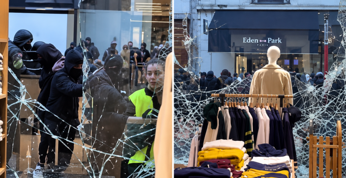 Fransa’da protestocular Lacoste mağazalarını talan etti