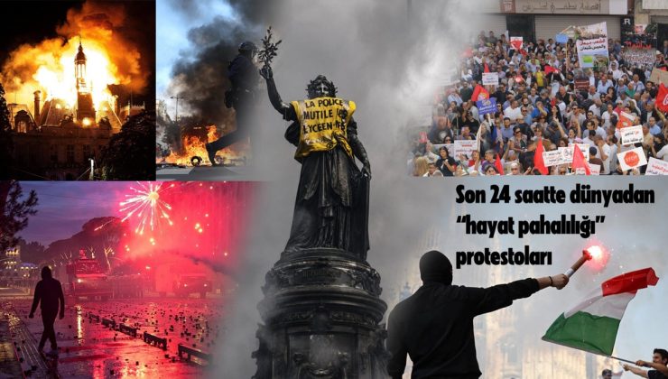 Fransa’da protestolarda 1 kişi öldü, yaklaşık bin 800 kişi gözaltına alındı