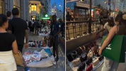 Dünyaca ünlü mağazaları yağmaladılar, şimdi sokaklarda satıyorlar