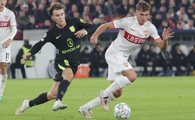 Galatasaray’ın rakibi Stuttgart, Atletico Madrid’e yıkılmadı