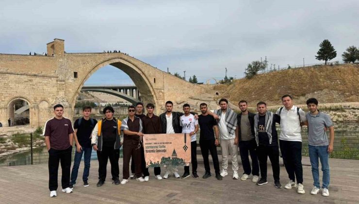 Gençlik ve Spor Bakanlığının Hasankeyf kampına katılan gençler tarihi mirası keşfetti