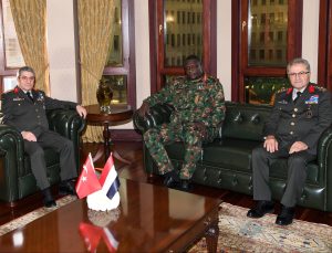 Genelkurmay Başkanı Bayraktaroğlu, Sudan Kara Kuvvetleri Komutanı’nı kabul etti