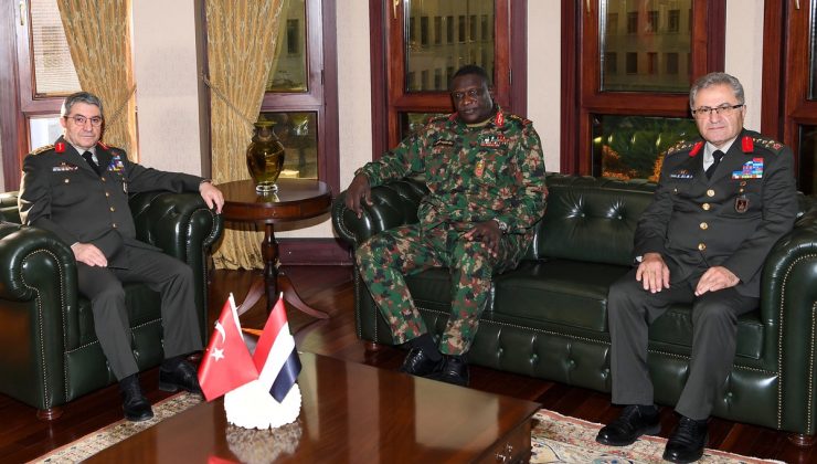 Genelkurmay Başkanı Bayraktaroğlu, Sudan Kara Kuvvetleri Komutanı’nı kabul etti