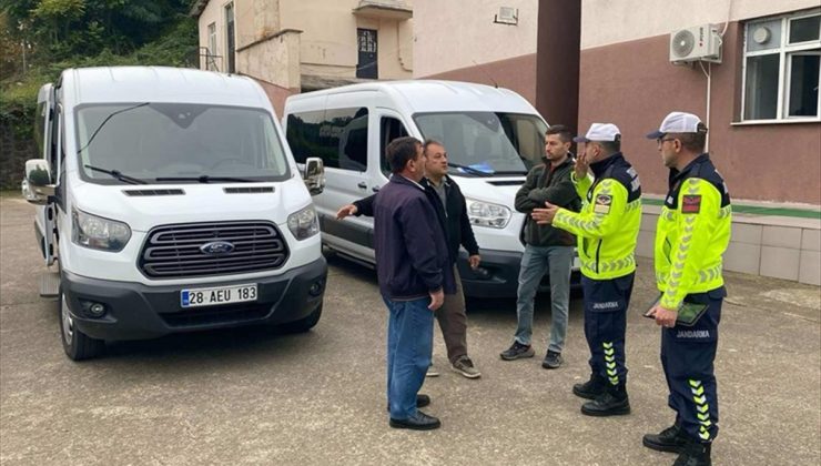 Giresun Valiliği jandarmanın 109 okulda güvenlik denetimi yaptığını bildirdi