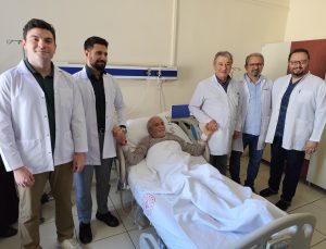 Giresun’da pelvik böbrekli hastaya başarılı mesane kanseri ameliyatı yapıldı
