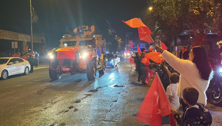 Iğdır’da ‘103’üncü Yıl 103 araç’ sloganıyla Cumhuriyet Bayramı konvoyu düzenlendi