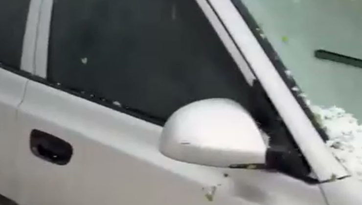 Iğdır’da ceviz büyüklüğünde dolu Küllük ve Çalpala’da yolları beyaza bürüdü