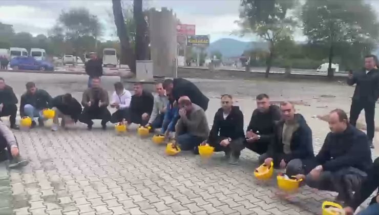 İmbat Madencilik işçileri Ankara yürüyüşünde Kırkağaç Çamlığı’nda konakladı