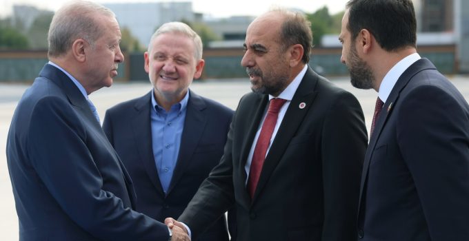 İstanbul 2 Nolu Barosu Başkanı Saka, Cumhurbaşkanı Erdoğan ile görüştü