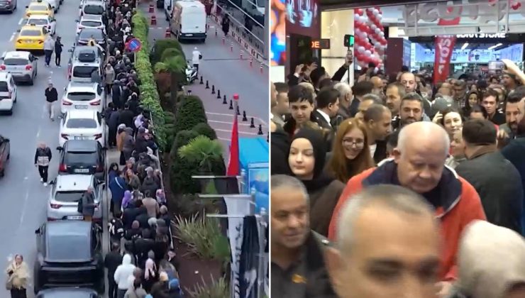 İstanbul’da indirim çılgınlığı! 60 bin kişi AVM’ye akın etti